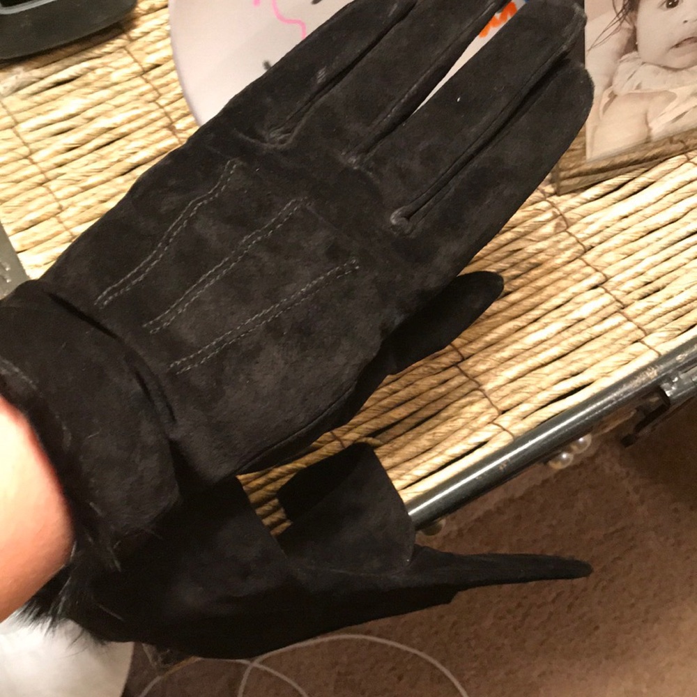 New large suede gloves